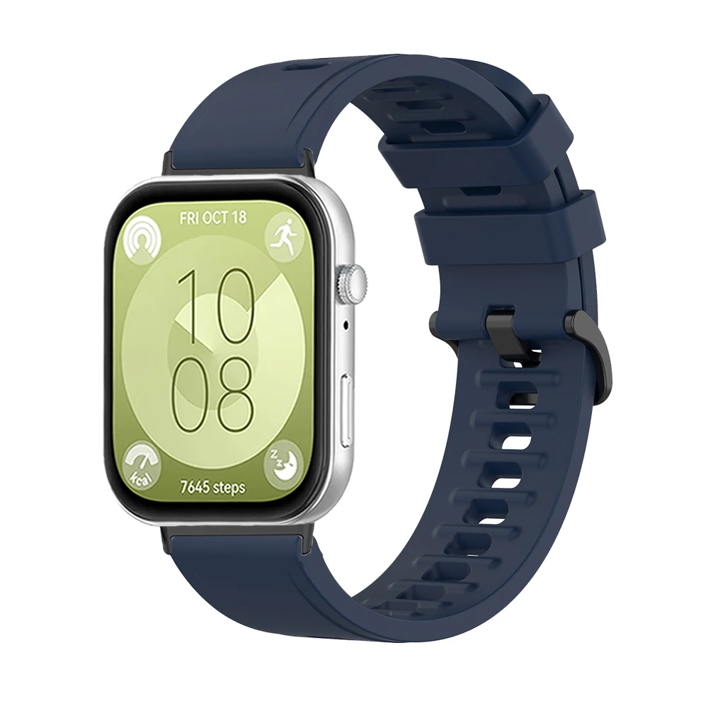 Correa de silicona para Huawei Watch Fit 3, Correa suave deportiva, pulsera cómoda, Correa reemplazable