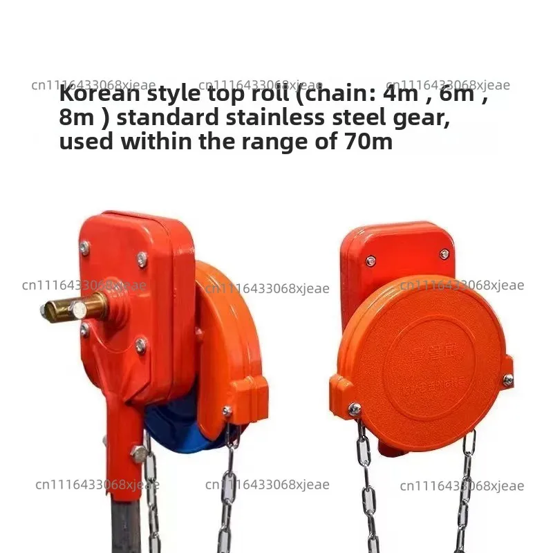 Film Rolling Machine Greenhouse Manual Breeding Rolling Shutter Machine Film Rolling Machine Hand Shake Film Stirring Device