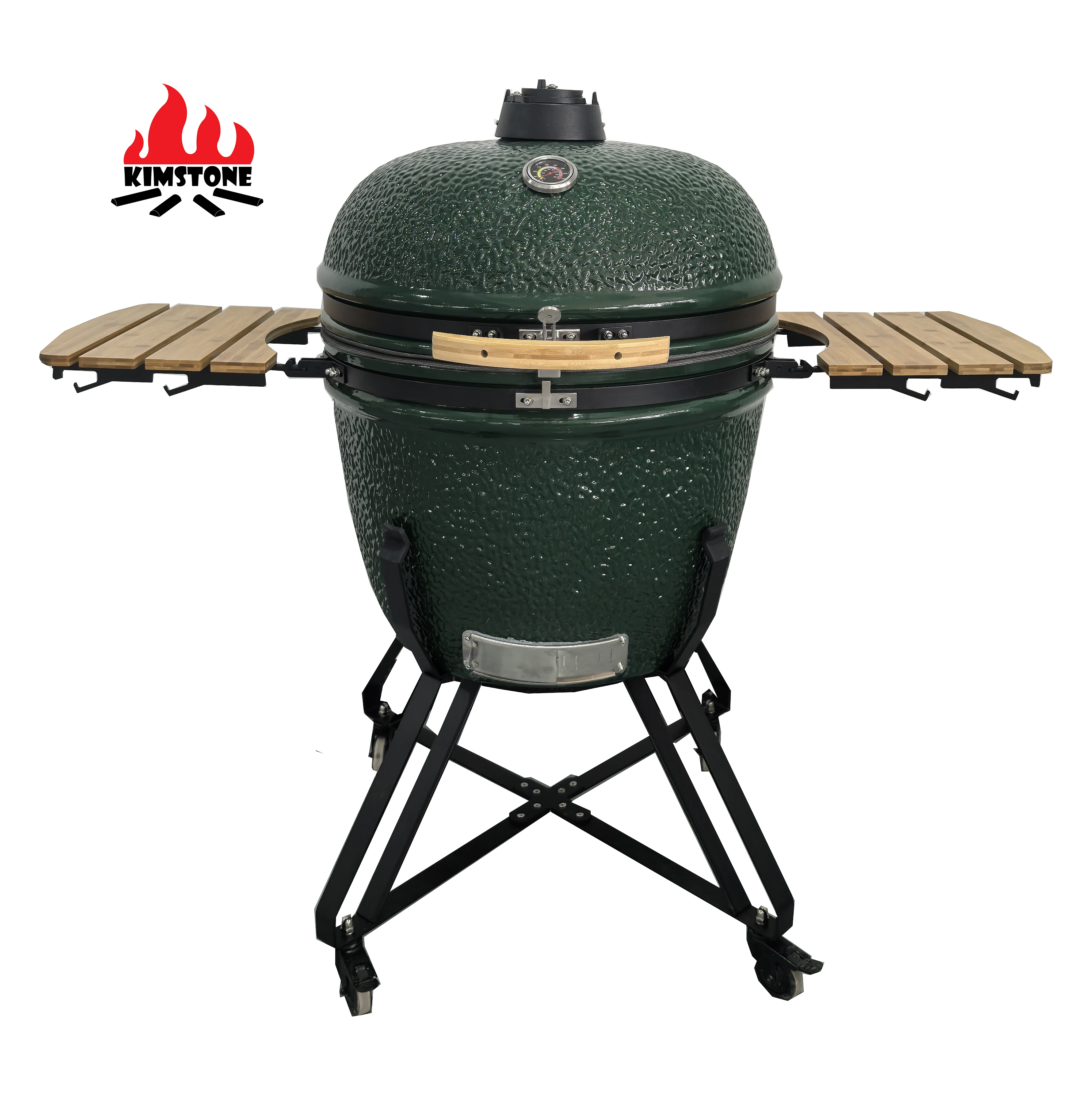 KIMSTONE 27 28 29 Inch Large Smoker Barbecue Grills Kamado Cooking Ceramic Bbq Multifunctional Oven