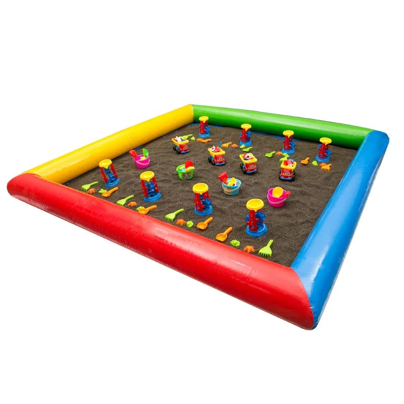 

Custom Many Kinds of Children's Inflatable Sand Pit Custom Kids Inflatable Sand