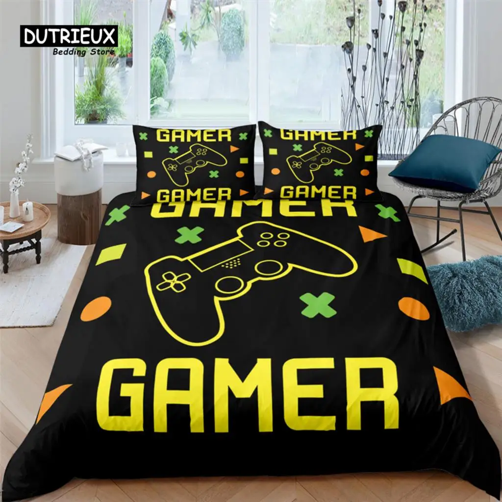 

3D Game Controller Print Home Living Luxury 2/3Pcs Comfortable Duvet Cover PillowCase Bedding Sets Queen and King EU/US/AU Size