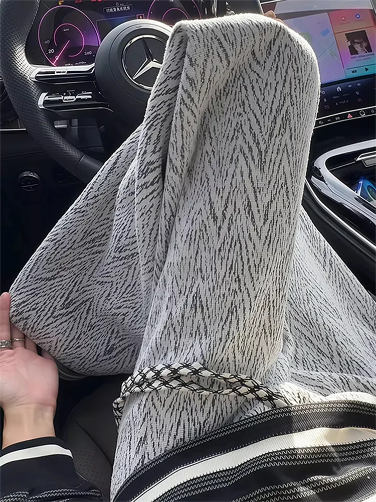 

Американские ретро-штаны в полоску, утепленные, мужские и женские, осенние, свободные, прямые, широкие брюки для пар