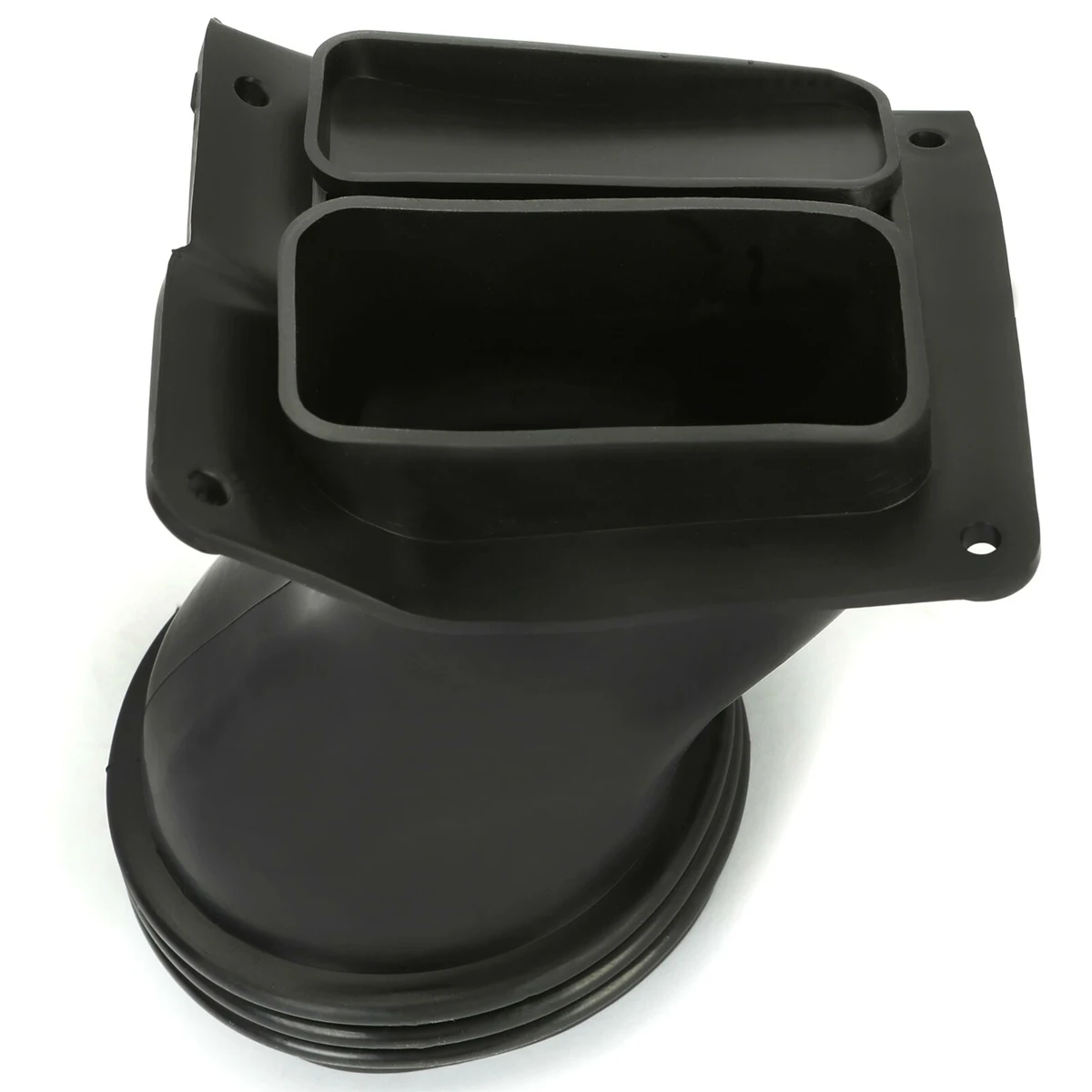 #853U Car Headlight Air Inlet Intake Duct Tube for Dodge Challenger Hellcat 2015-2022 (Black)