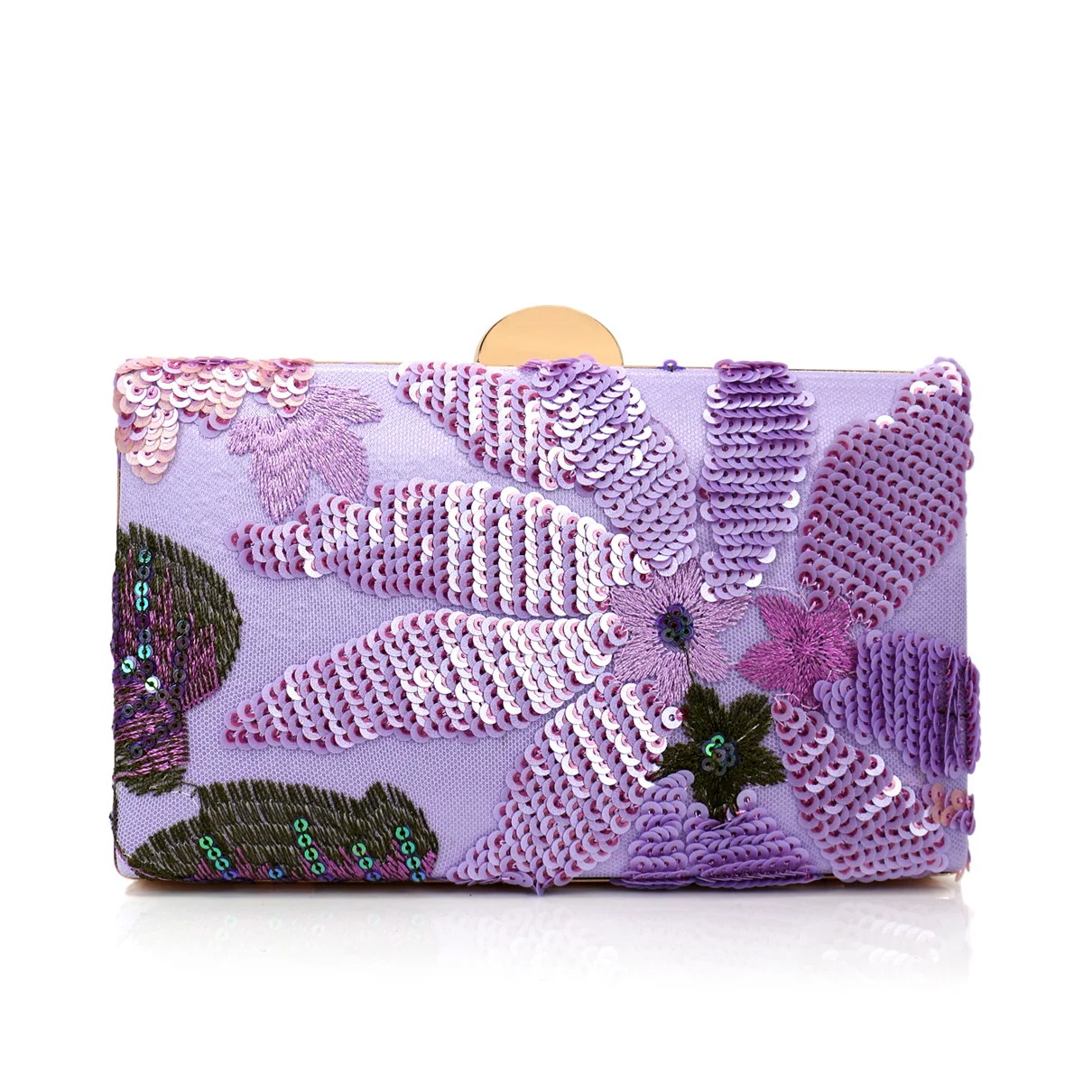 Imagen 3: Bolso de cena bordado para mujer, elegante, versátil, tipo clutch, para bodas, fiestas, bolso cuadrado pequeño [patrón aleatorio]