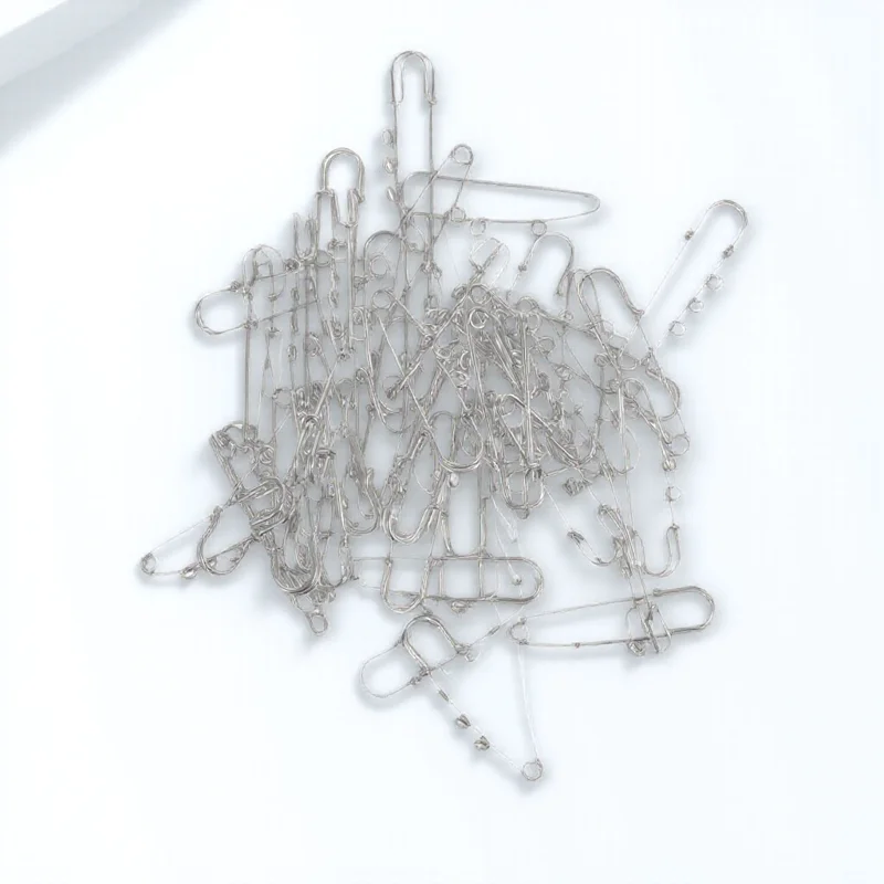 

50 шт. металлических булавок-заколок с отверстиями для рукоделия, одежды, одеял, аксессуаров, сверхпрочные