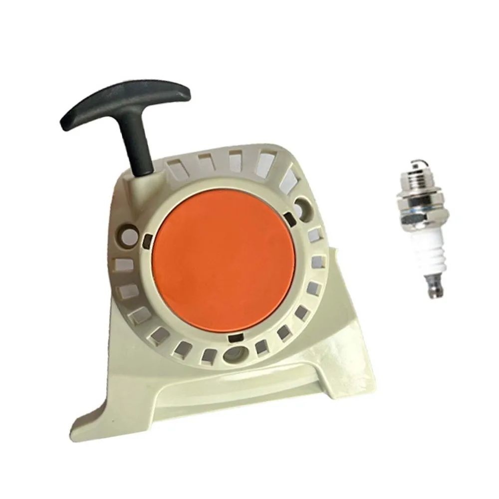 

Durable With Spark Plug Recoil Starter Multi-function Easy To Install Recoil Starter Embly Hand Pull Cord Trimmer FS91