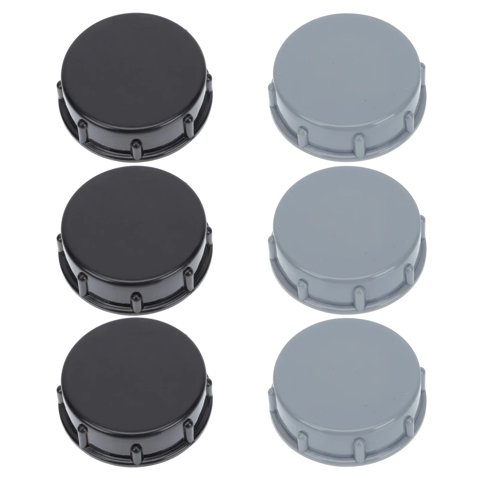 6pcs Drainer Caps Thickened Drainage Covers Durable Plastic Plug For Kitchen Drainpipe Waste Processor Household Use
