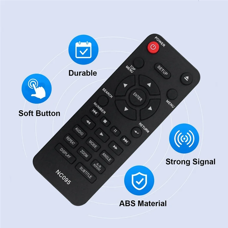 A52T استبدال جهاز التحكم عن بعد لجهاز التحكم عن بعد MAGNAVOX SANYO NC095
