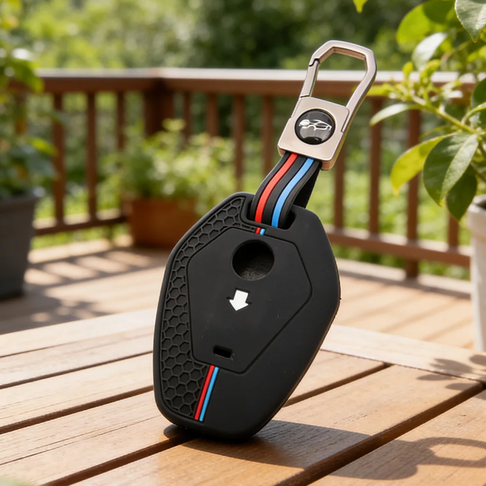 Protective Key Case Fob With Keychain for BMW R1300GS R12 R1300 R1300R R1300RS R1300RT R1300GS ADV Adventure