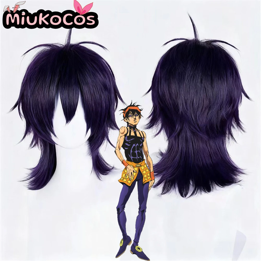 

IN STOCK Narancia Ghirga Cosplay Wig MiukoCosplay Anime JoJo's Bizarre Adventure Cosplay