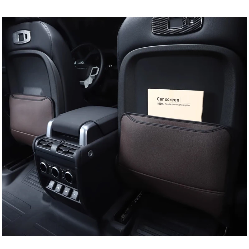 For Land Rover Defender 90 110 130 2020-2026 Car Seat Back Protector Cover Anti-kick pad Anti-dirty Panel Decoration Accessories