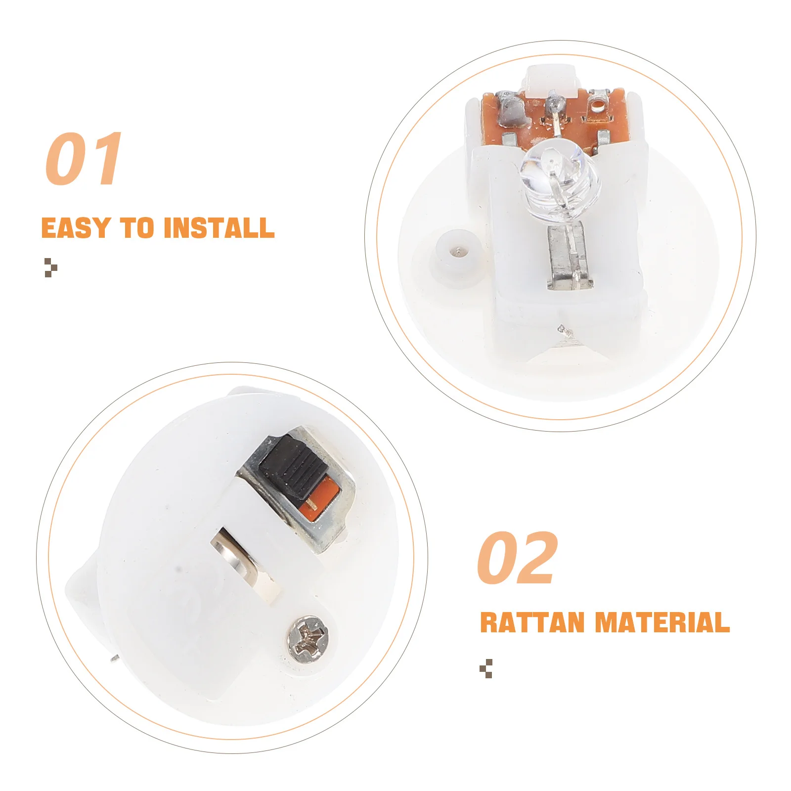 20 stuks gloeiende sleutelhanger meerkleurig draagbaar nachtlampje knipperende basis compacte elektronische kern mini LED-sleutelhanger buitenwerk