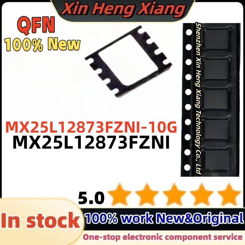 

(5-10pcs) MX25L12873FZNI-10G MX25L12873FZNI QFN-8
