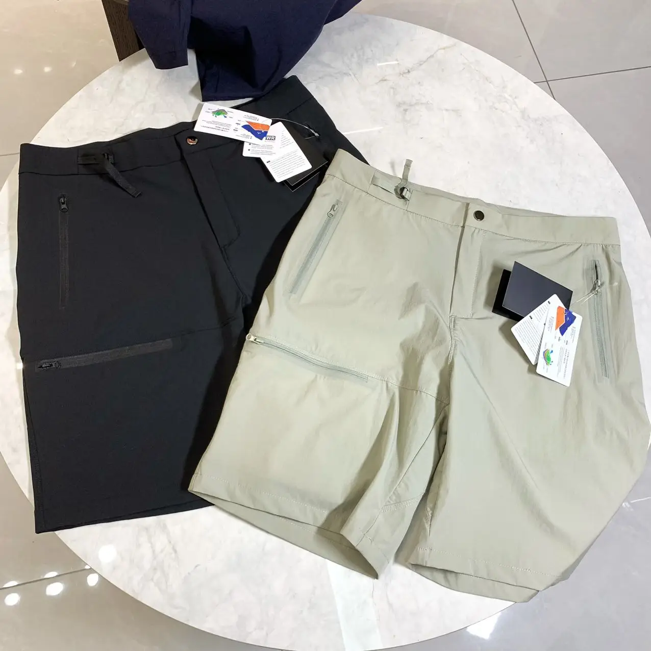 

Мужские легкие уличные легкие брюки с охлаждением, повседневная футболка длиной 3D Cutting, высокоэластичная, дышащая, ти сухая, длиной пять четвертей...