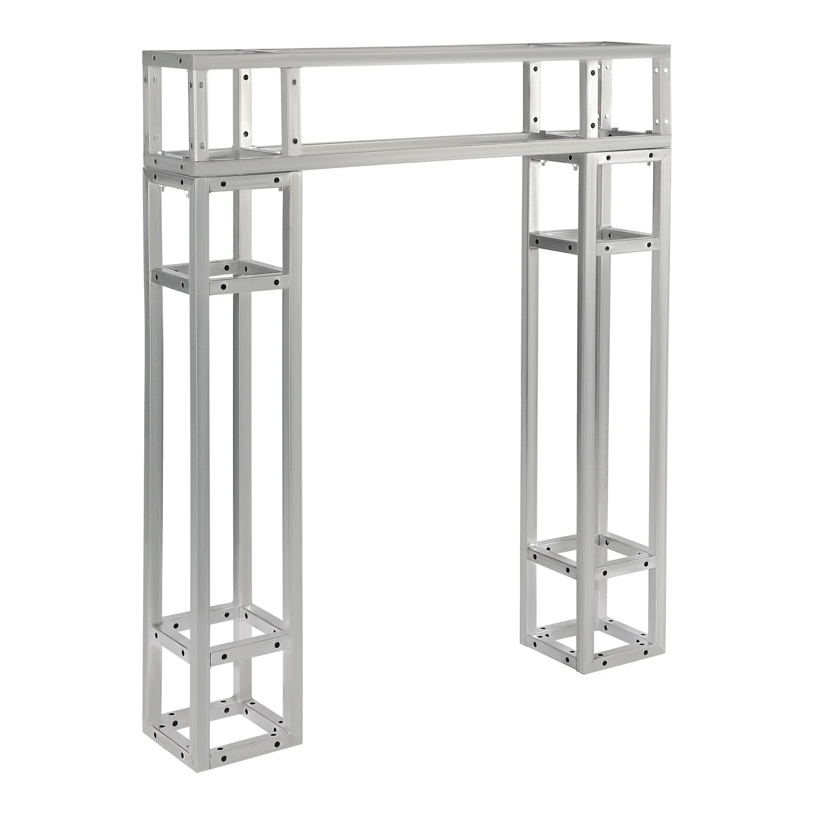 

3 Pack Square Box Truss Segments with Galvanized Metal High Load Capacity for DJ Lighting Stage Tent System Indoor Outdoor