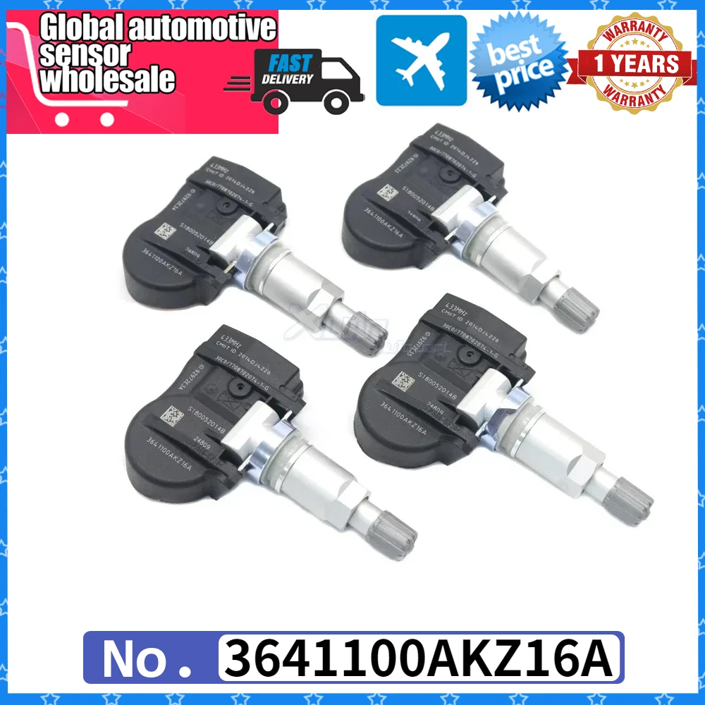 

3641100AKZ16A TPMS датчик давления в шинах система монитора 3641100-AKZ16A 433 МГц для Great Wall Wingle5 C50 для Haval H6 M6