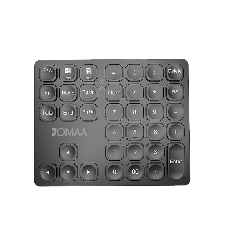 Dual Bluetooth numeric keypad Mute rechargeable accounting laptop External numeric keypad