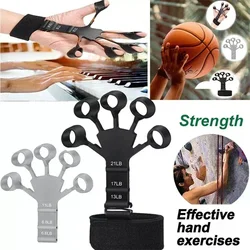 Silicone Grip Training Finger Exercise Trainer Rehabilitation Equipment Portable Fitness Equipment Bodybuilding Yoga Crossfit