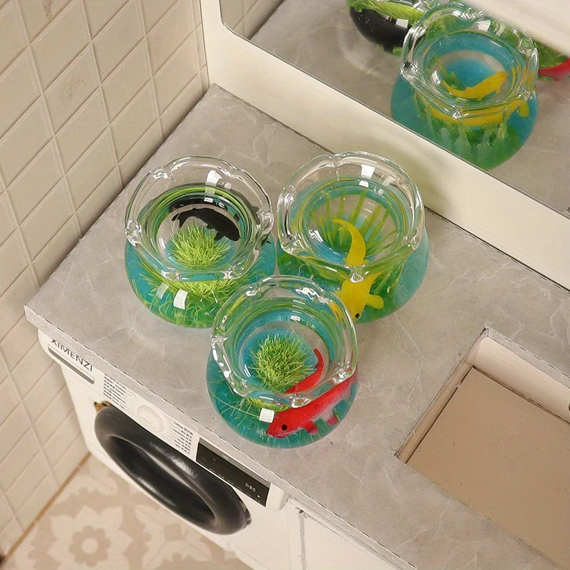 Bezauberndes Mini-Aquarium – perfekte Mikro-Landschaftsdekoration – Erstellen Sie eine bezaubernde Wasserpräsentation für Ihre Mikrolandschaft – Detail 3