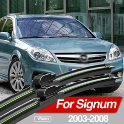For Opel Signum 2003-2008 Front Windshield Wiper Blades 2pcs Windscreen Window Accessories 2004 2005 2006 2007
