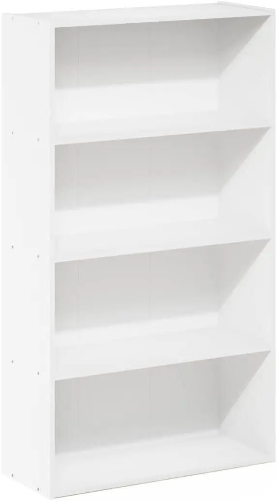 

Pasir 4-Tier Bookcase/Bookshelf/Storage Shelves, White