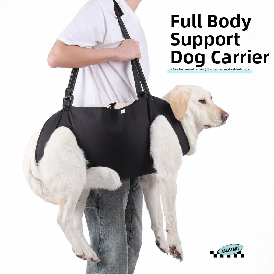 Full Body Dog Lift Harness S-XL, Mobility Support Sling with Reflective Straps, Breathable Mesh and Padded Handle