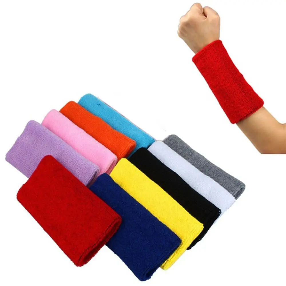 Aerobics Cricket Tennis Basketbal Yoga Gym Arm Band Wristband Sweat Band Sweatband