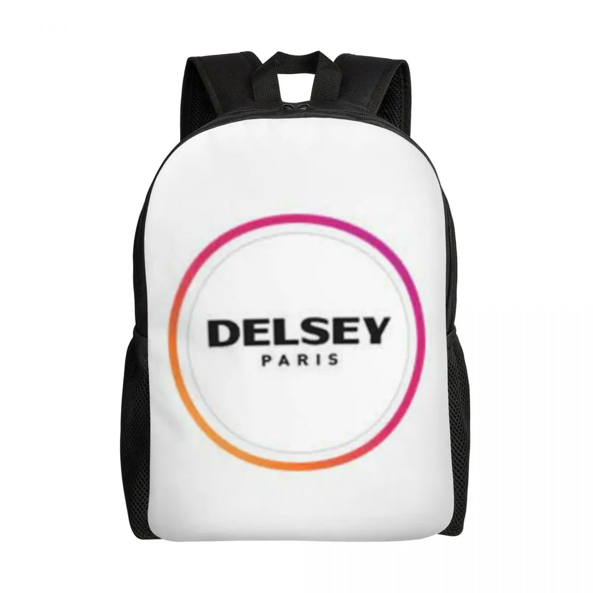 Customized DELSEYS Backpacks for Women Men College School Student Bookbag Fits 15 Inch Laptop Bags