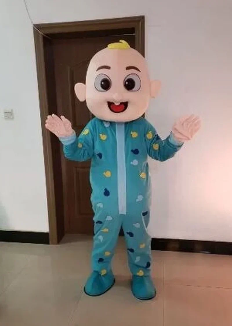 Christmas Baby JJ Boy Mascot Costume Adult Halloween Birthday Party Cartoon Apparel Cosplay Birthday Gift