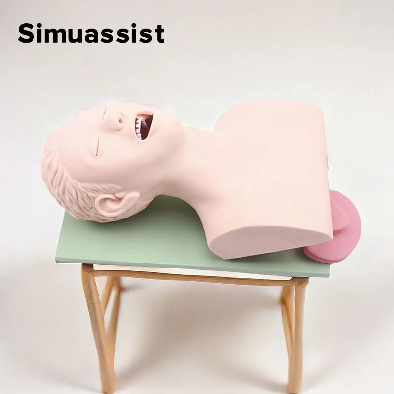 

Electronic Adult Tracheal Intubation Model Oral Nasopharyngeal Human Airway Emergency Medical Nursing Training Mannequin