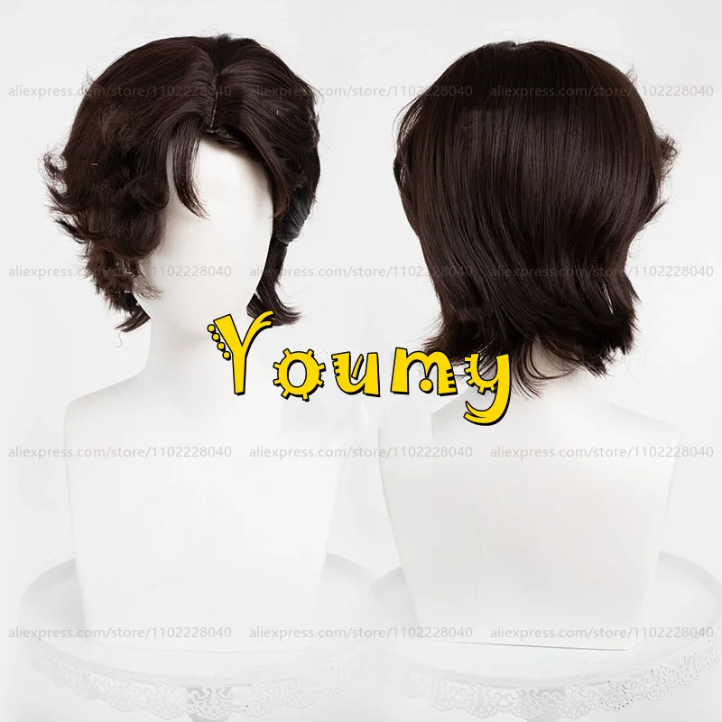 IDV Novelist Orpheus парик 32 см короткий темно-коричневый парик косплей термостойкий синтетический парик для женщин взрослых ролевые игры