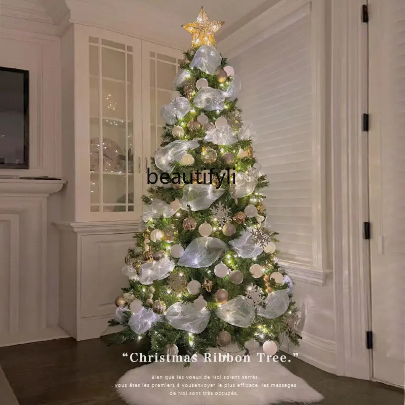 

zq Christmas Tree Home Christmas Decoration Christmas Decorations Scene Layout 1.5/1.8 M Gift