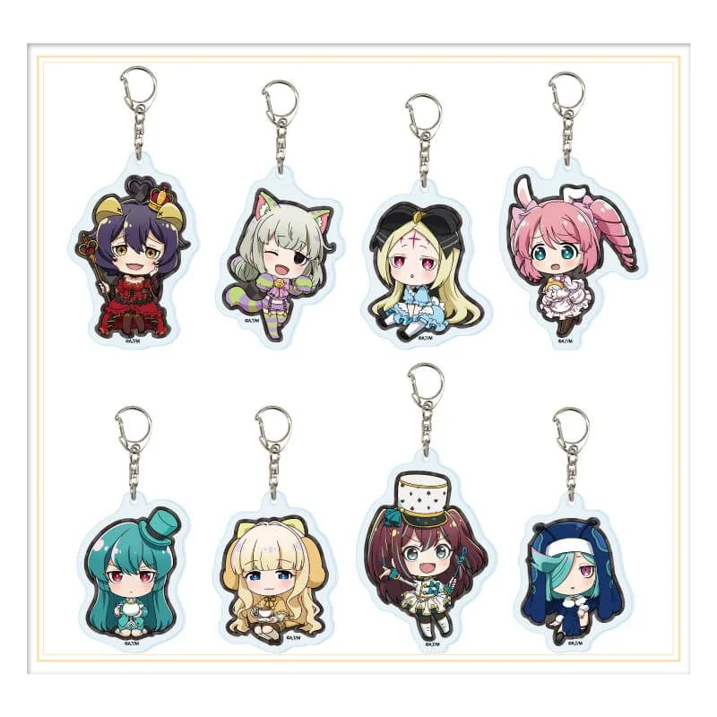 

6cm Anime Gushing Over Magical Girls Acrylic keychain Cute Schoolbag Pendant Pendant gift