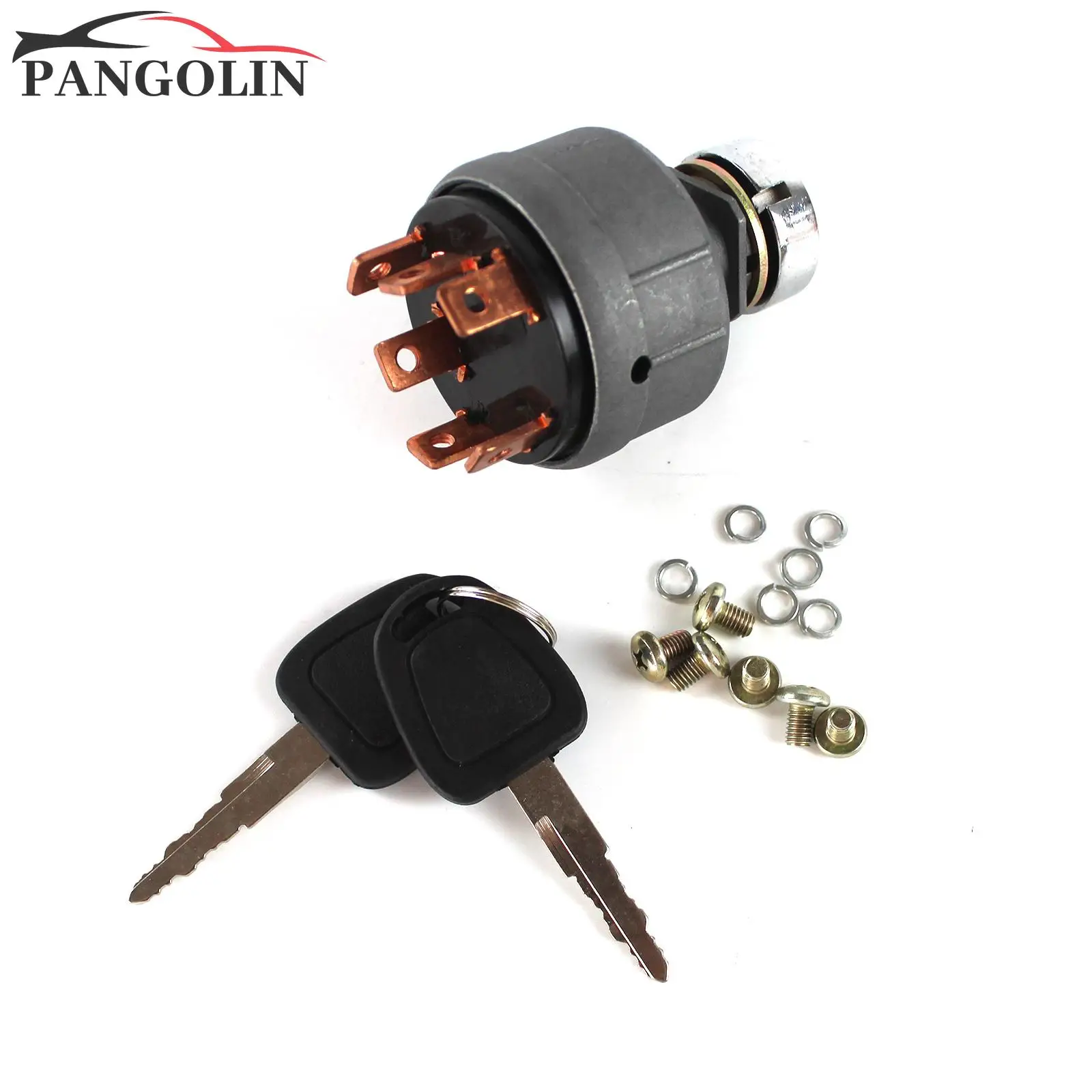 549-00110A Starter Ignition Switch w/2 Keys for Daewoo Doosan S55 DH55-5 DH60-7 DH80-7 DH130-5 DH150-7 DH220-2 DH220-3 DH220-5