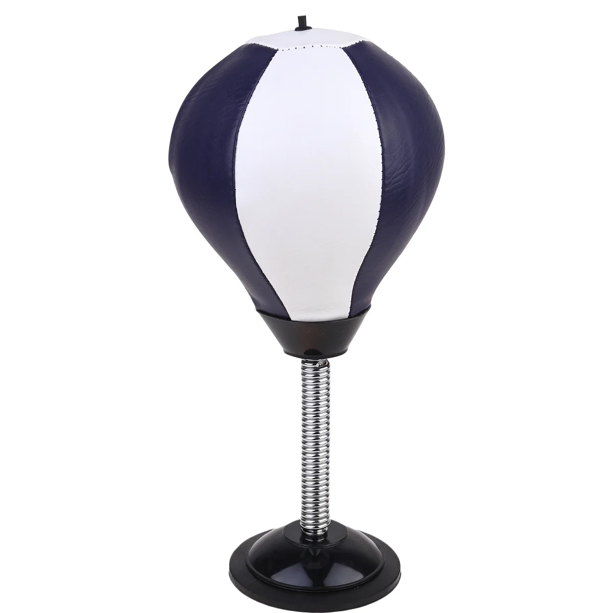 

Desktop Boxing Ball Blue White Suction Cup Stress Relief Mini Ball For Home Office Durable Eye Coordination Workout Equipment