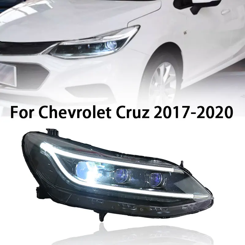 

Car Styling Head Lamp for Chevrolet Cruze Headlights 2017-2020 All New Cruze LED Headlight DRL Hid Bi Xenon Auto Accessories