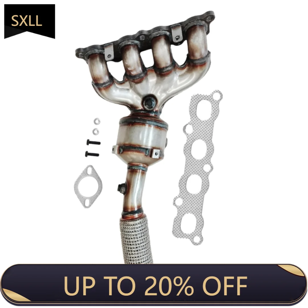 

SXLL Direct Match Manifold Euro1 Euro2 Catalytic Converter Compatible Fiesta 2011 2012 2013 2014 2015 2016 L4 1.6L