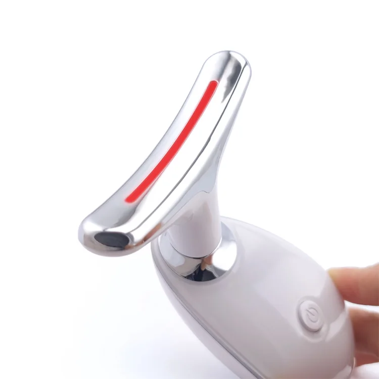 Neck Massager Multi-function to remove neck lines decree lines vibration hot beauty massager EMS electric neck instrument