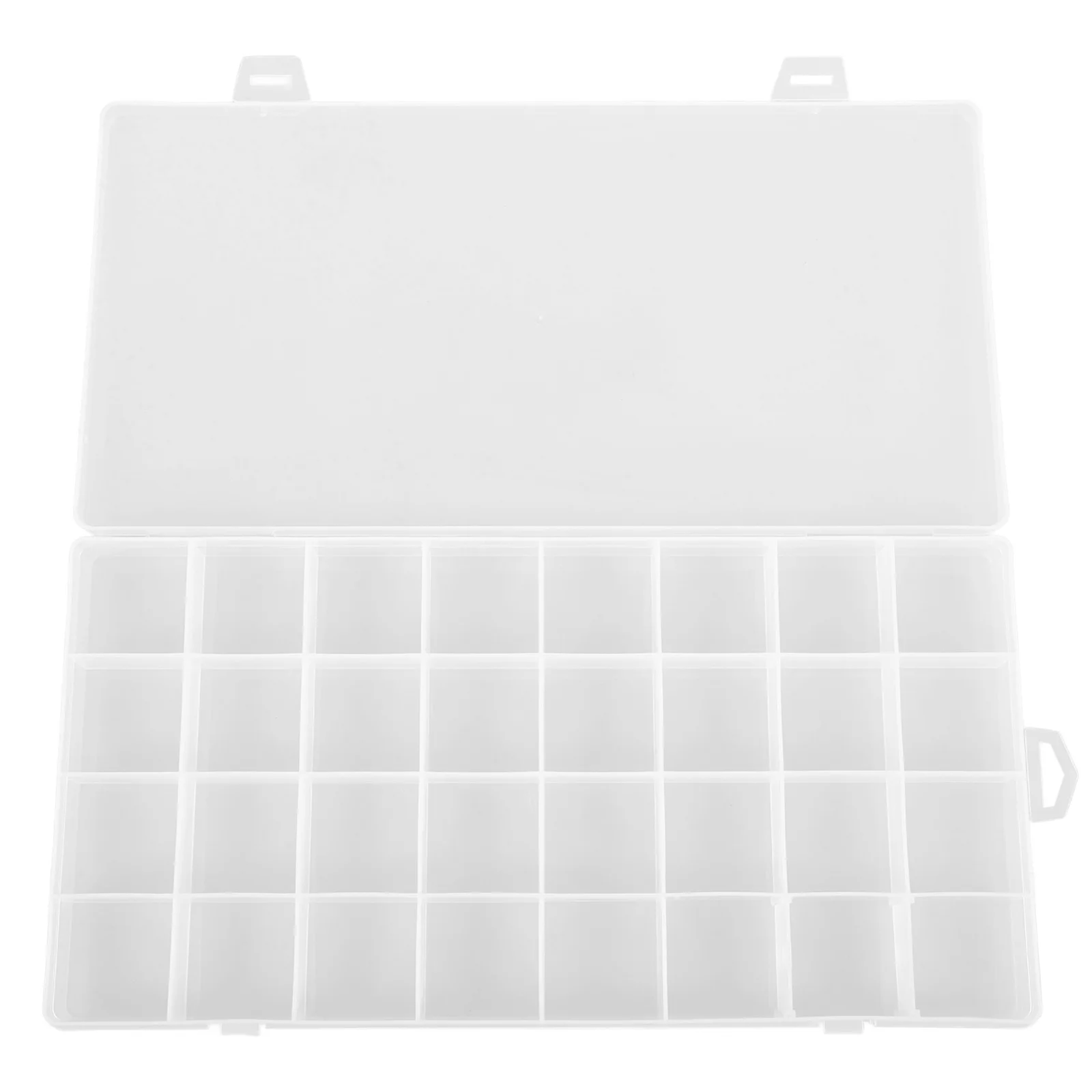 

Jewelry Storage Box Plastic Compartment Organizer Large Capacity Transparent Small Parts Bead Storage Organizer with Seal