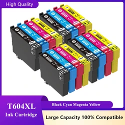 Europe 604 T604 604XL Ink Cartridge for Epson XP-2200 XP-2205 WF-2810 XP-3200 XP-3205 XP-4200 XP-4205 WF-2910 WF-2930 WF-2935