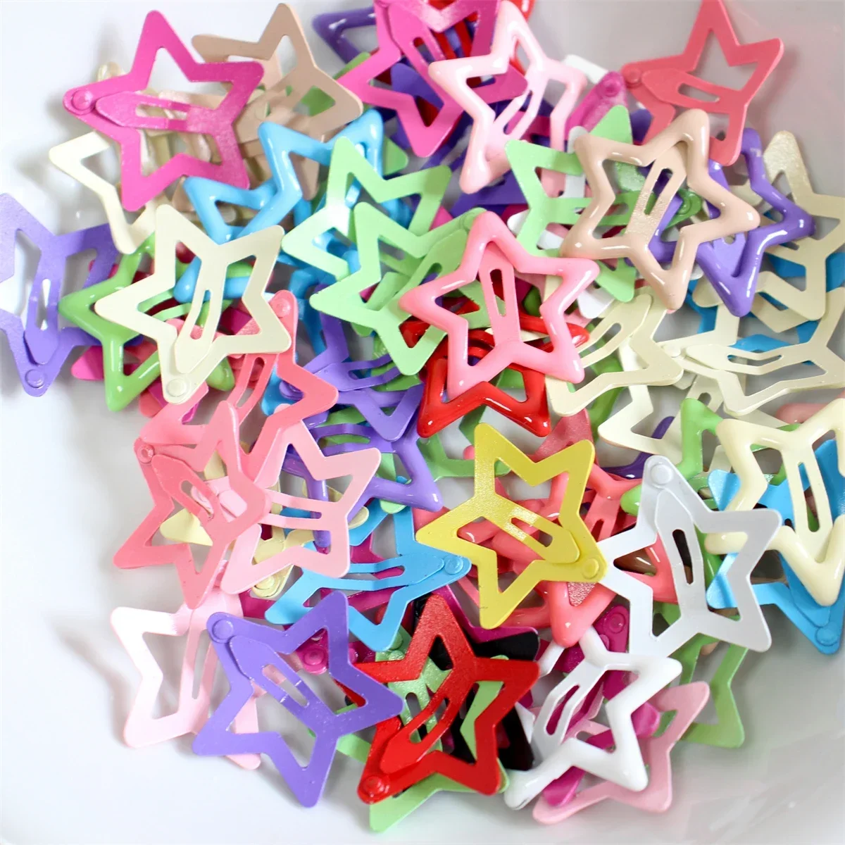 

100 шт., заколка для волос для маленьких девочек, аксессуары для волос, заколки с маленькой звездой, детские заколки из сплава со звездами, заколки для волос BB