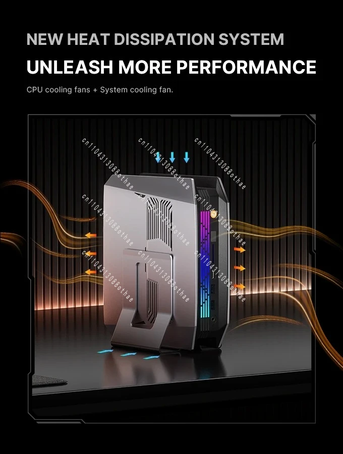 I Max+ 395 Desktop Computer WIFI 7 PC 96G128G LPPDDR5 2TB SSD M5 Gaming AI Mini Desktop