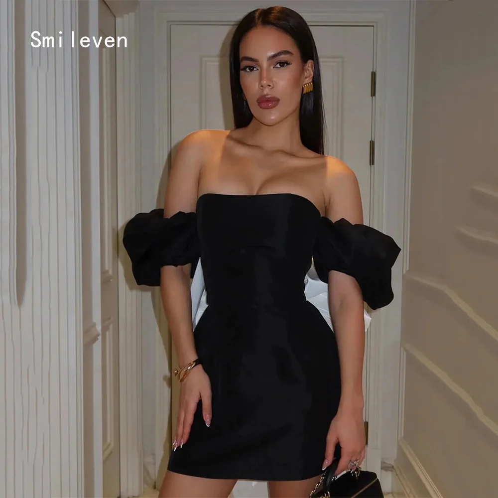 

Smileven Luxury Bow Mermaid Skirt Prom Dress Off The Shoulder Party Gowns Strapless Formal Occassion Dress Customized 2026