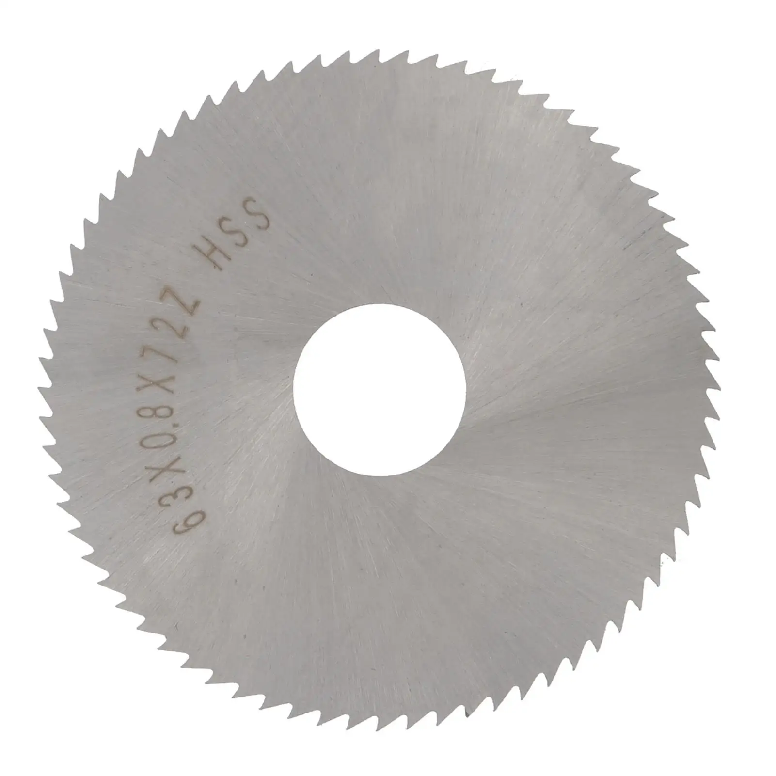 

Circular Saw Blade High Speed Steel 63mm Diameter 0.8mm Thick DIY Woodworking