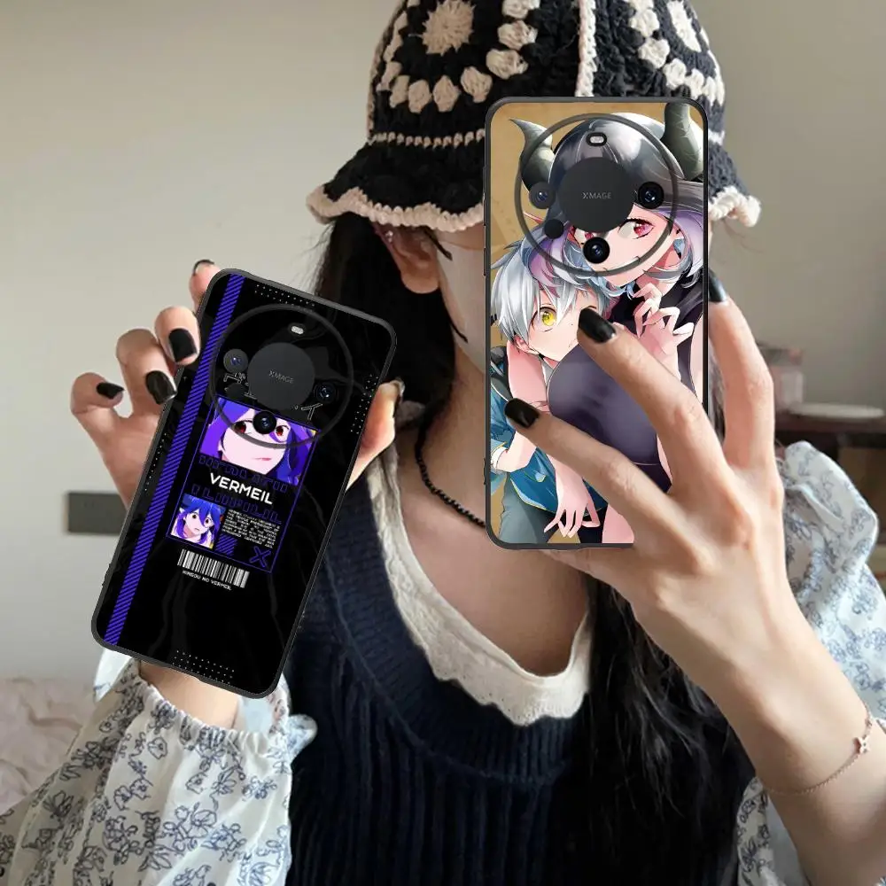 Kinsou Vermeil funda de teléfono móvil para Huawei Mate 60 50 40 30 20 10 Pro Plus Lite E 5G Color funda protectora bonita para teléfonos móviles