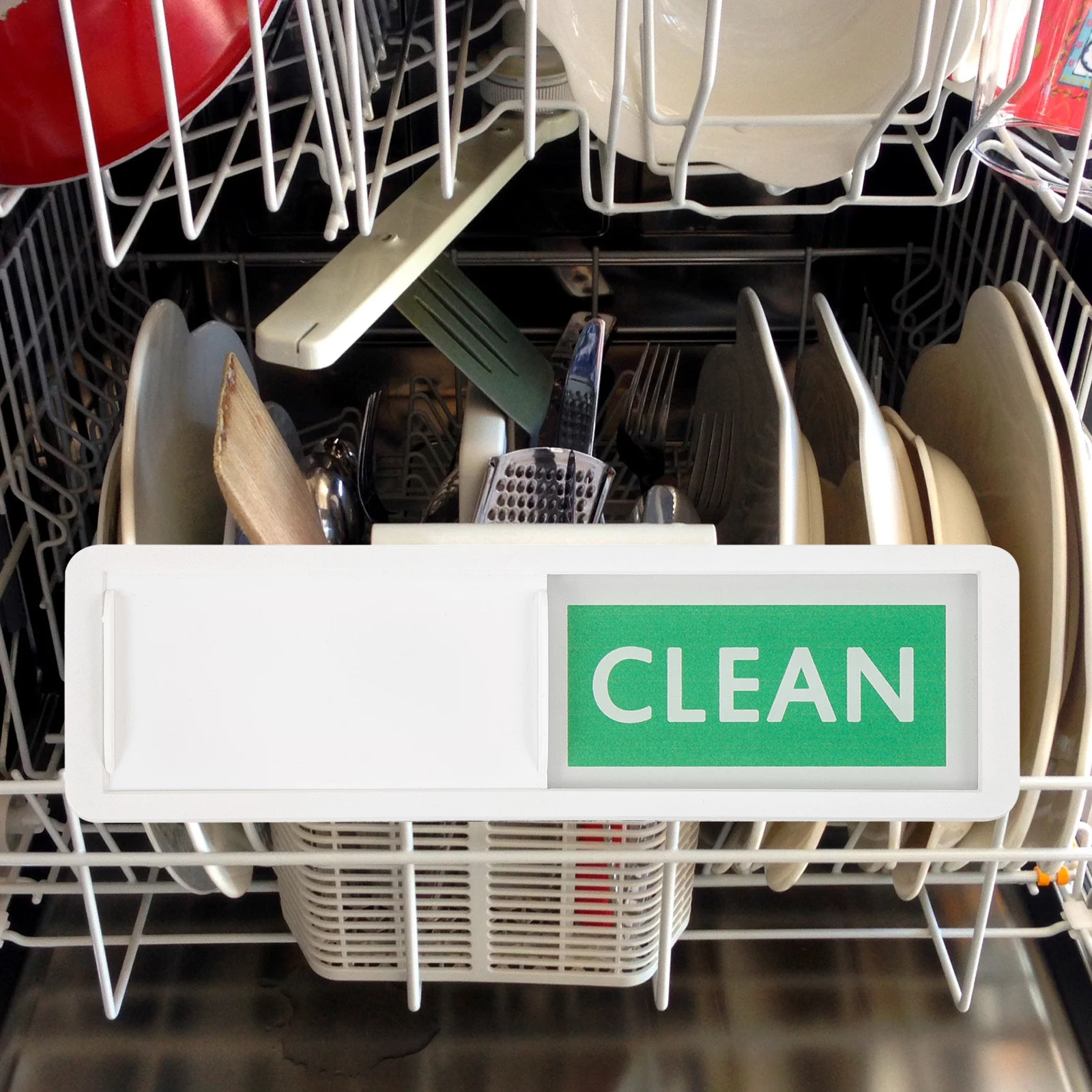 

2Pcs Clean Dirty Magnet Dishwasher Sign Magnetic Indicator for Home Kitchen Laundry Clean Dirty Magnet