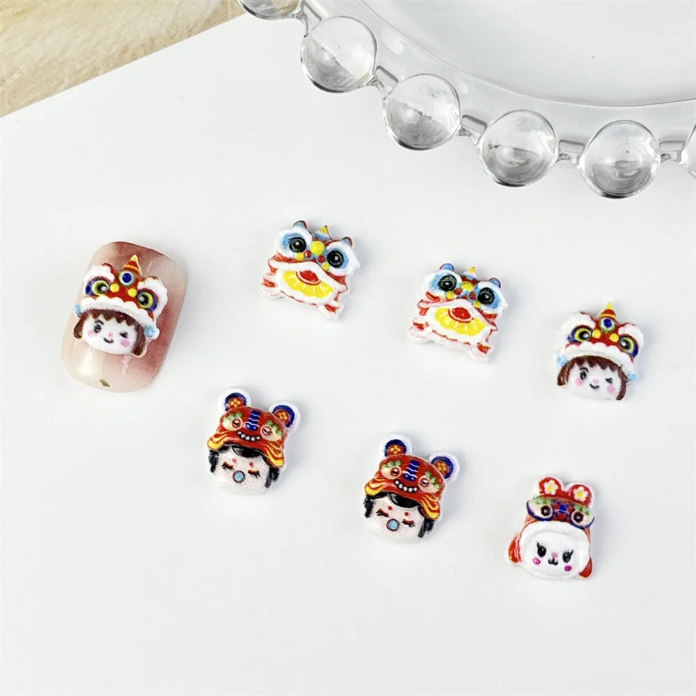 Unieke Nail Art Accessoires Modieuze Nagel Accessoires Populaire Functionele Hars Accessoires Stijlvolle Hars Nagel Decoratie