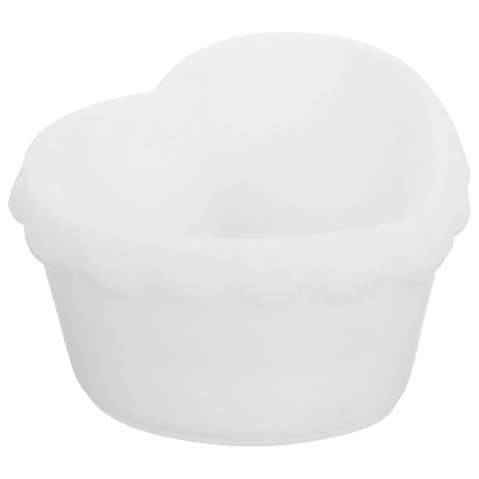 2 قطعة قوالب القلب سيليكون لصنع شموع عطرية سهلة Demould أدوات حرفية متينة هدية فريدة من نوعها قوالب سيليكون على شكل قلب #6