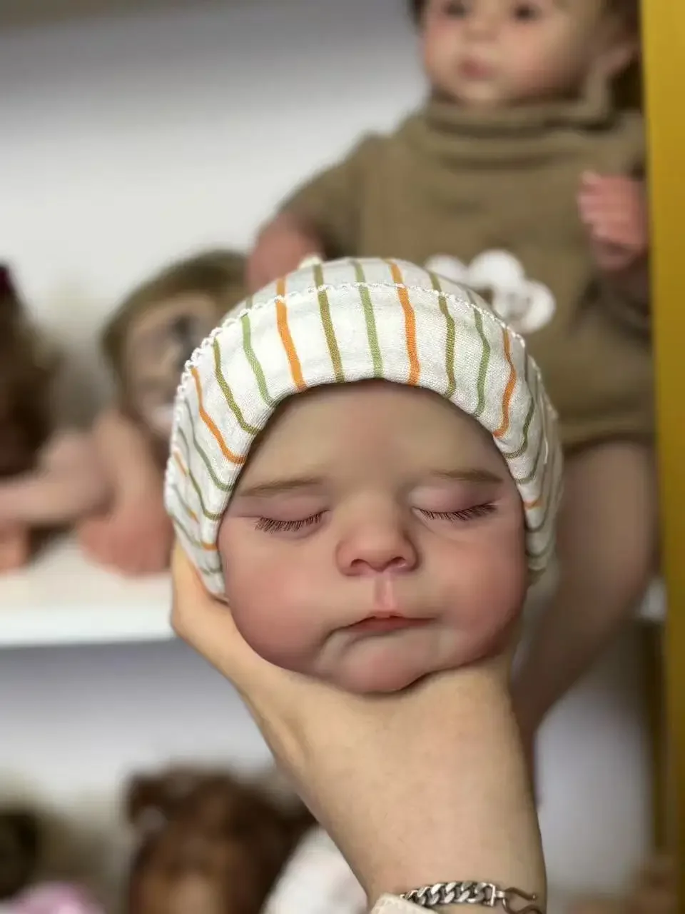 

DLS Customized Limited Supply 20inch Reborn Baby Erica With DIY Part Painted Kit With Cloth Body Christmas Gift