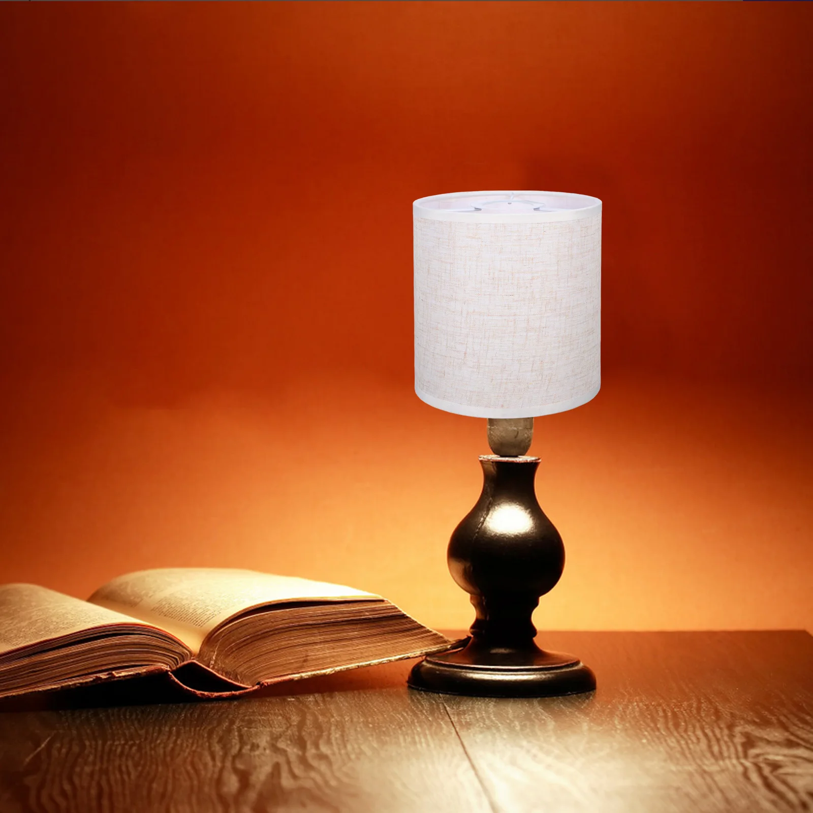 

1Pcs Linen Lampshade Cloth Fabric Ceiling Pendant Light Shade Durable Exquisite Practical Lamp Cover Lamp Shade